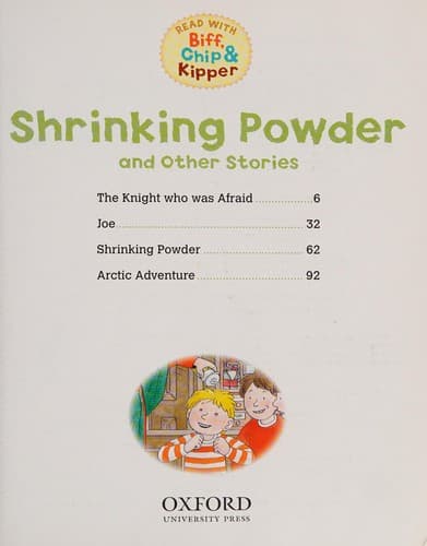 Cover of Shrinking Powder and Other Stories