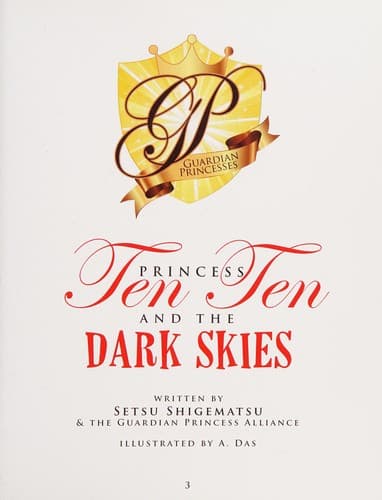 Cover of Princess Ten Ten and the dark skies