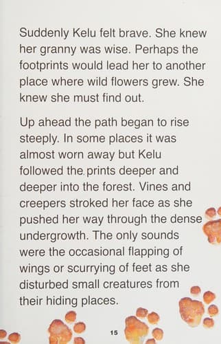 Cover of Footprints in the forest