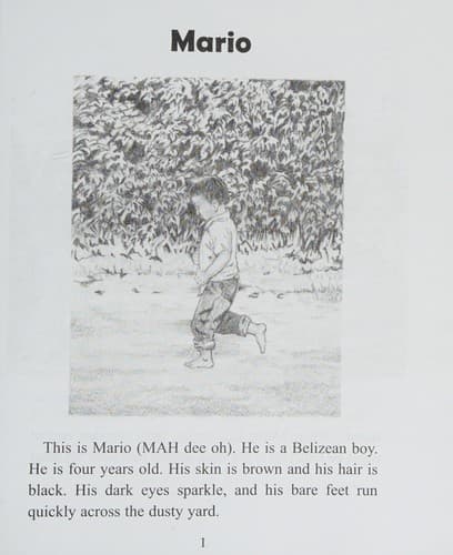 Cover of Mario, a Belizean boy