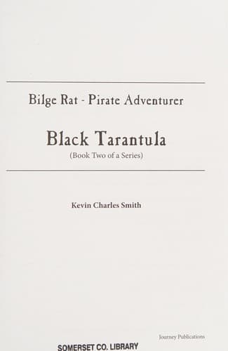 Cover of Black tarantula