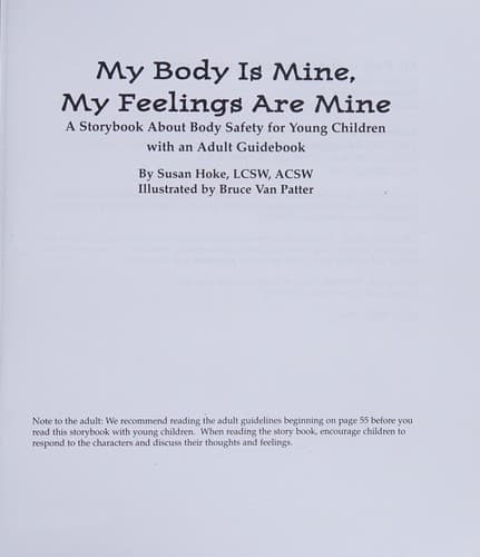 Cover of My Body Is Mine, My Feelings Are Mine
