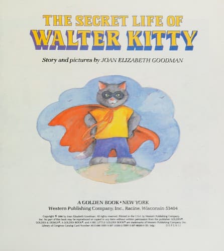 Cover of The secret life of Walter Kitty