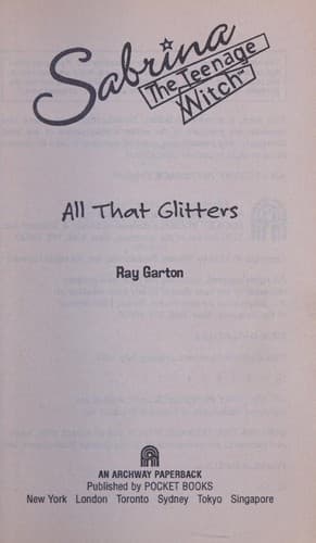 Cover of All that glitters