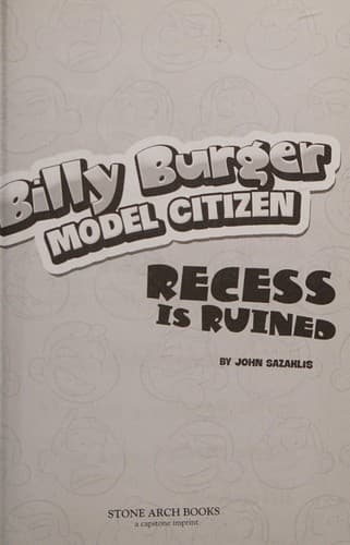 Cover of Recess Is Ruined