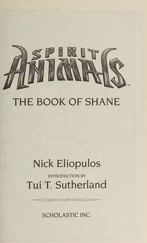 Cover of The book of shane