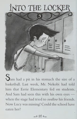 Cover of The locker ate Lucy!
