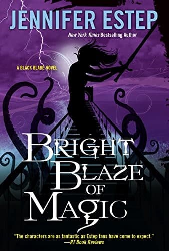 Cover of Bright blaze of magic