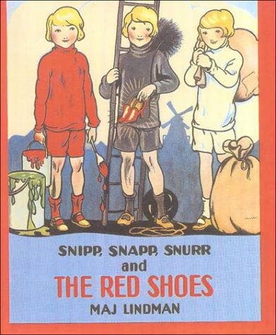 Cover of Snipp, Snapp, Snurr and the Red Shoes