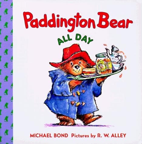 Cover of Paddington Bear all day