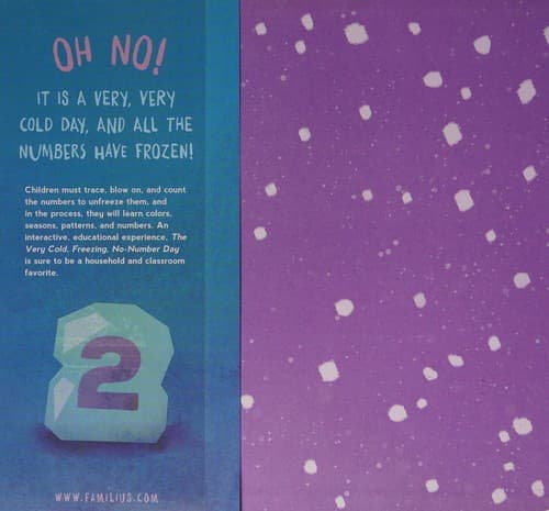 Cover of The very cold, freezing, no-numbers day