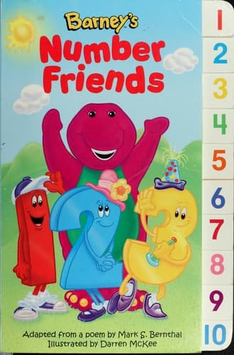 Cover of Barney's number friends