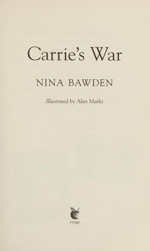 Cover of Carrie's War