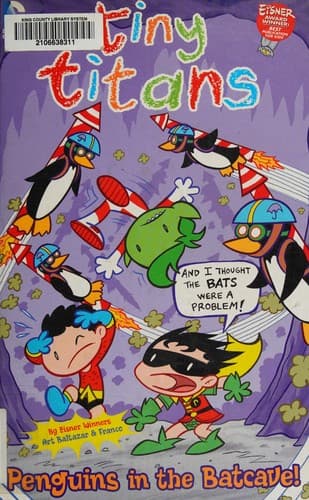 Cover of Penguins in the Batcave!