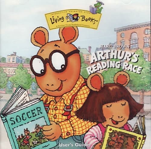 Cover of Arthur's Reading Race (Living Books Interactive Animated Stories)