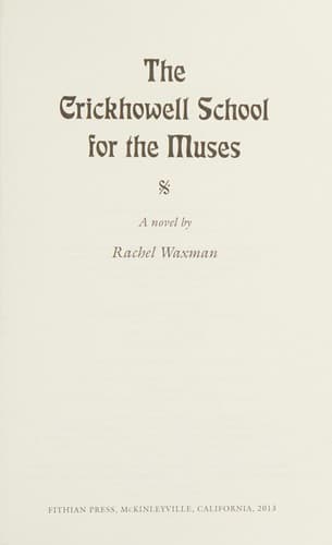 Cover of The Crickhowell School for the Muses