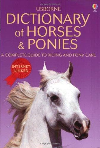 Cover of Dictionary of Horses and Ponies