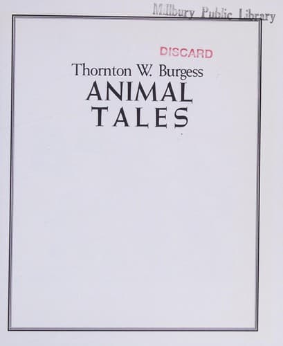 Cover of Animal tales
