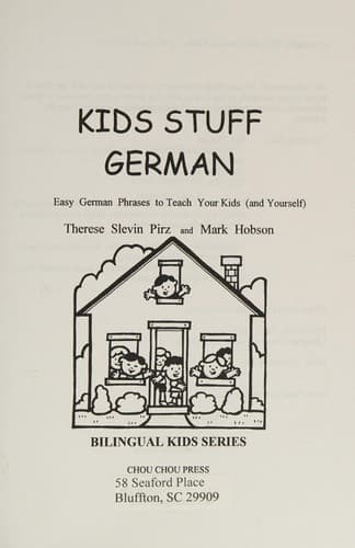 Cover of Kids stuff German
