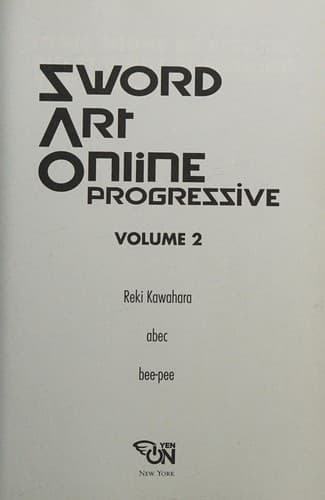 Cover of Sword art online