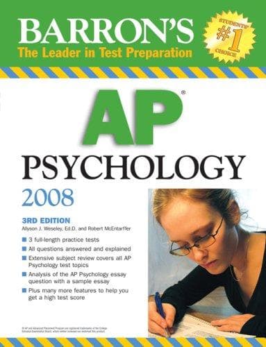 Cover of AP psychology