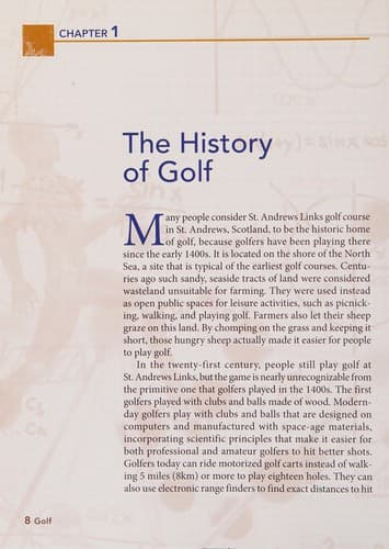 Cover of Golf
