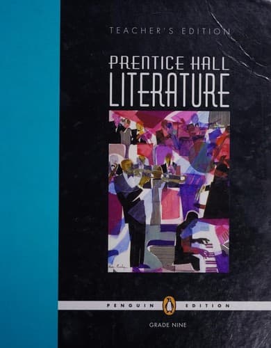 Cover of Prentice Hall Literature --  Grade Nine