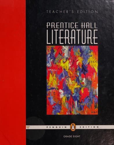 Cover of Prentice Hall Literature -- Grade Eight