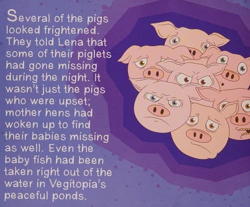 Cover of Lena of Vegitopia and the Mystery of the Missing Animals