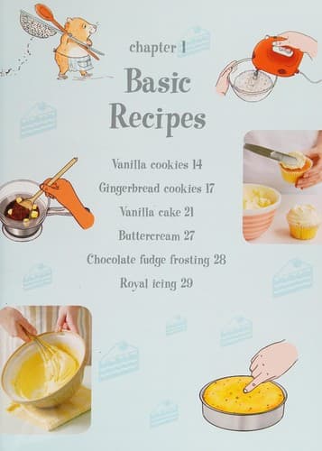 Cover of My First Cookie and Cake Decorating Book