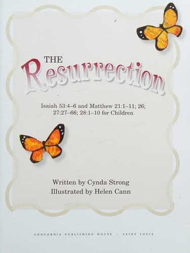 Cover of The resurrection