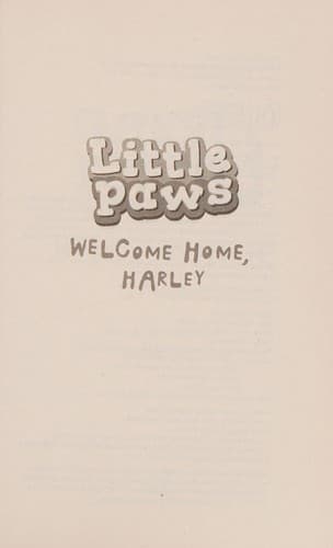 Cover of Welcome Home, Harley