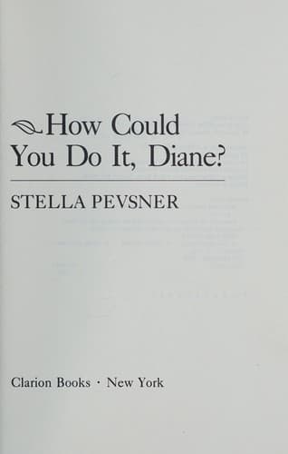 Cover of How could you do it, Diane?