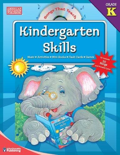 Cover of Songs That Teach Kindergarten Skills (Songs That Teach)