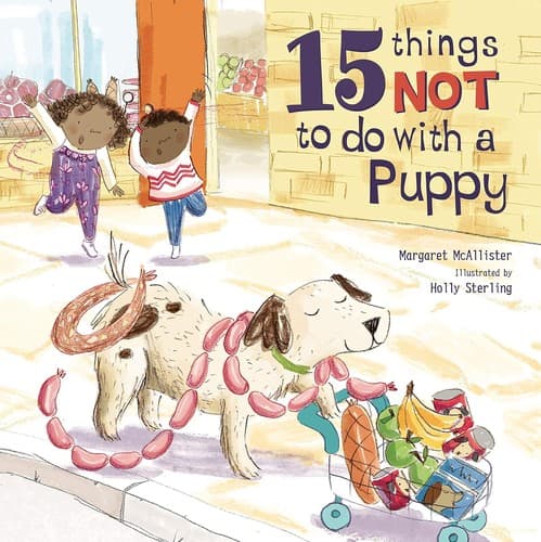 Cover of 15 things not to do with a puppy