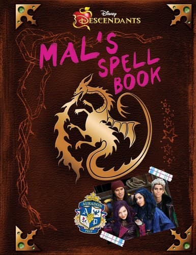 Cover of Mal's spell book