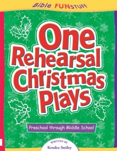 Cover of One Rehearsal Christmas Plays
