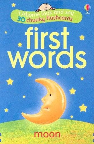 Cover of First Words Look and Say Chunky Flashcards (Look and Say Flashcards)