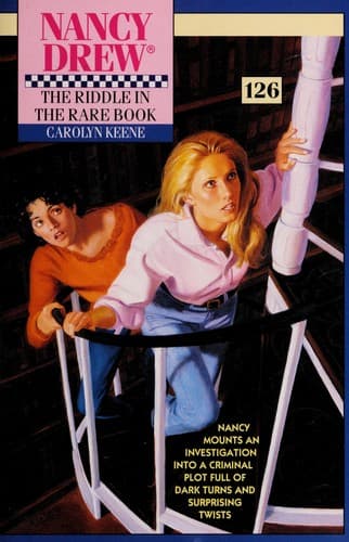 Cover of The riddle in the rare book