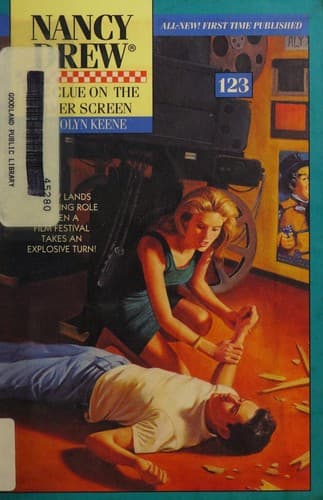 Cover of The clue on the silver screen