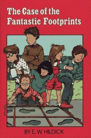 Cover of The case of the fantastic footprints