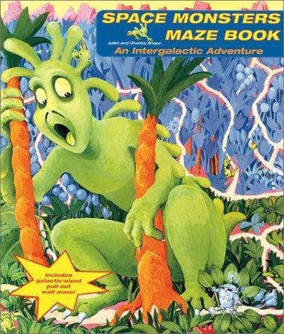 Cover of Space Monsters Maze Book