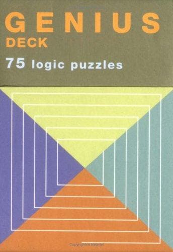 Cover of Genius Deck Logic Puzzles (Genius Decks)