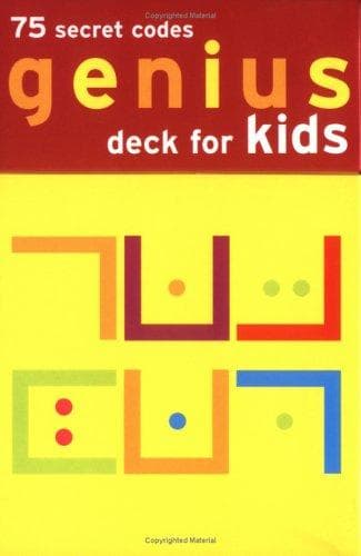 Cover of Genius Deck Secret Codes for Kids (Genius Decks for Kids)