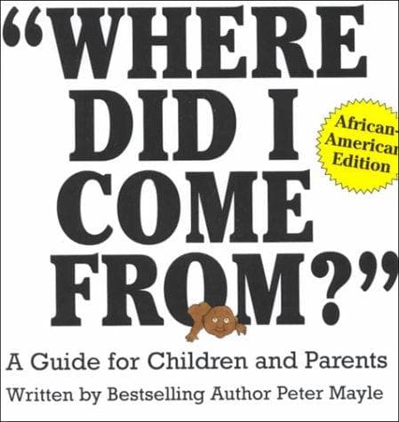 Cover of Where Did I Come From?