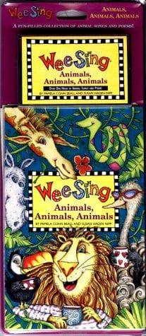 Cover of Wee Sing Animals Animals Animals book and cassette
