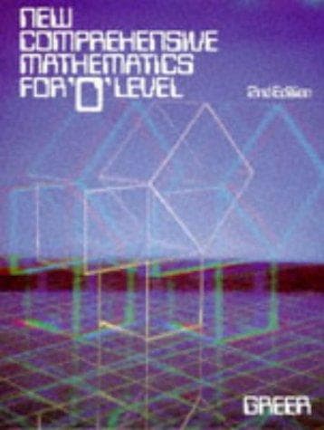 Cover of New comprehensive mathematics for 'O' level