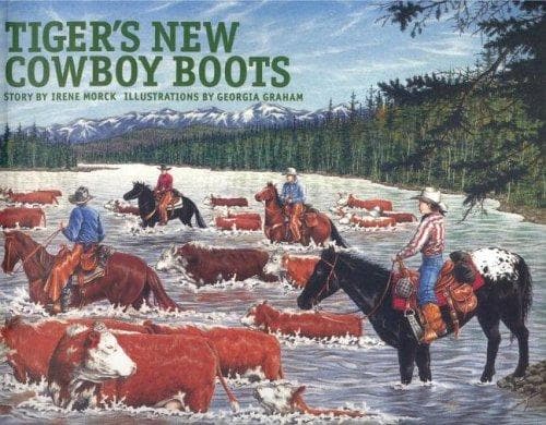 Cover of Tiger's New Cowboy Boots (Northern Lights Books for Children)