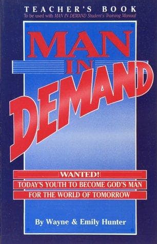 Cover of Man in Demand (teacher)