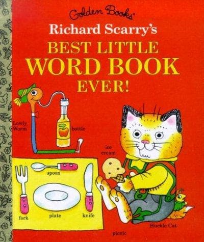 Cover of Richard Scarry's best little word book ever!
